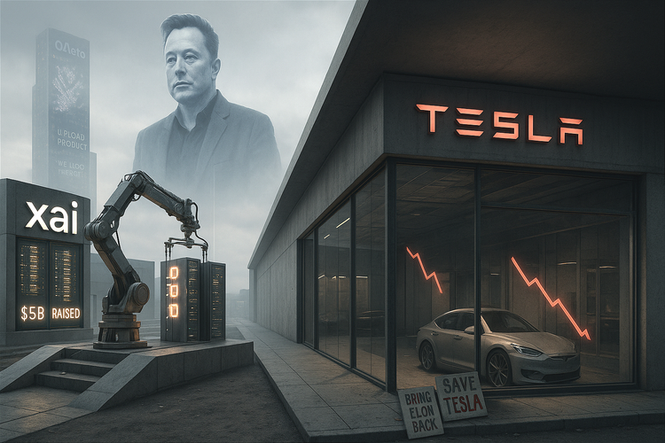Musk zündet xAI – und Tesla fliegt auseinander?