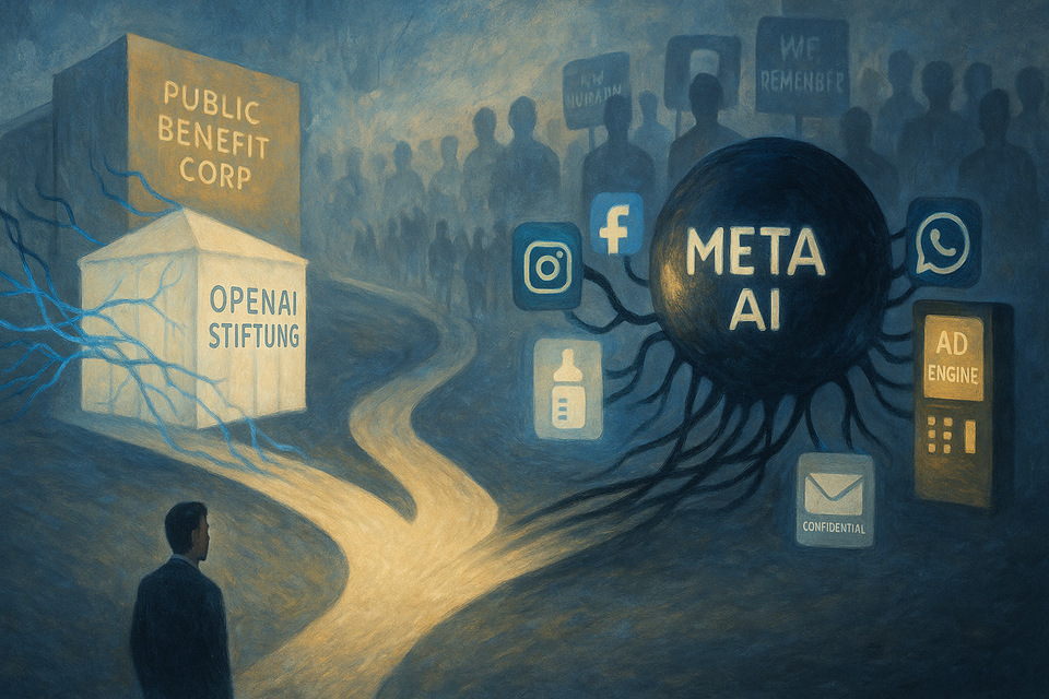 🚨 KI-Welt im Umbruch: OpenAI knickt ein, Meta späht aus